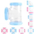 thumbnail image 2 of Plastic Hamster Tunnel Funny Breathable Mouse Tube Pipe Hamster External Pipe, 2 of 10