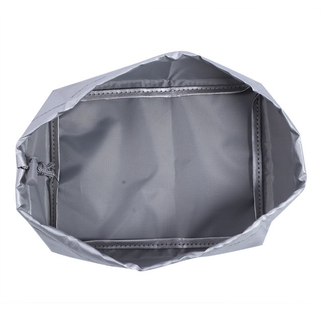 Housse de Friteuse, Tissu Oxford 420D, Résistant à l'Usure, Cache-Poussière, pour Friteuse Argent