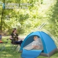 thumbnail image 4 of LSLJS Outdoor Camping Double 1 To 2 Person Automatic Tent, Oxford Tent, 4 of 6