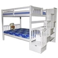 thumbnail image 1 of Staircase Full over Full Bunk Bed, 1 of 1