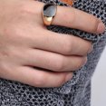 thumbnail image 1 of EGNMCR Rings Polished Copper Biker Men Signet Ring 12 Ring, 1 of 2