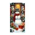 thumbnail image 2 of Uuiauoio Rideau de Porte de Noël Décoration de Vacances avec Design en Polyester pour Porte et Mur Intérieur Extérieur Décoration de Fête de Noël Fête à la Maison, 2 of 7