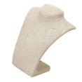thumbnail image 3 of Necklace Pendant Display Bust Mannequin Jewelry Display Stand Holder Beige S, 3 of 9