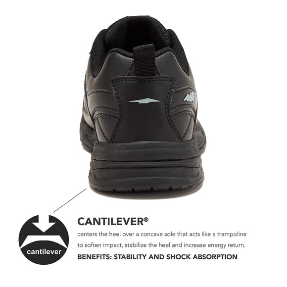 Avia Chaussure de Service Alimentaire pour Femmes Avi-Union II, Noir/castle Rock, 8 Moyen US