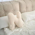 thumbnail image 1 of Decorative English Alphabet Letter Pillows Set - Soft Throw Cushions for Sofa, Bed, Car Interior Decor (38x30cm), 1 of 9