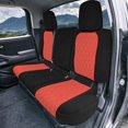 thumbnail image 3 of For 2022-2024 Nissan Frontier FH Group Custom Fit Neoprene Car Seat Covers Wateropoof - Red Rear Seat, 3 of 5