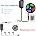 thumbnail image 1 of LED Light Strip, Color Changing Led Lights 21.3ft/6.5m SMD 5050 RGB Strips Lights with Bluetooth and Remote Controller Sync to Music Apply for Bedroom, Party and Home Decoration, 1 of 7