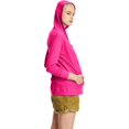 thumbnail image 2 of Hanes Chandail à Capuchon en Jersey Flammé pour Femmes, m, Amarante, 2 of 8
