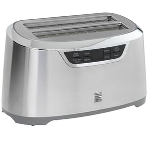 Kenmore Elite 4-Slice Auto-Lift Toaster, Long Slots for Bagels & Toast, Premium Stainless Steel Design