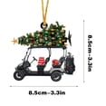 thumbnail image 4 of Wzzjkit Christmas Tree Decorations Christmas Hanging Ornament Personalized Car Gift Christmas Tree Hanging Decoration Christmas Party Decorations Christmas Tree Ornaments, 4 of 4