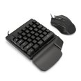 thumbnail image 4 of Clavier à une Main, Clavier ABS E Sport Réglé par Souris 35 Touches pour Ordinateur de Bureau, 4 of 8
