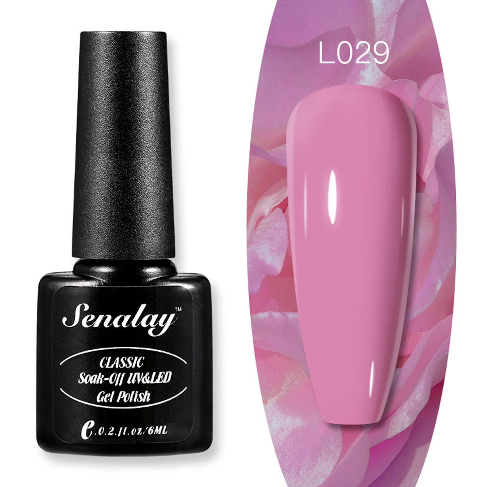 FcBaudy Nail Polish, Gifts for Women Nail Polish Adhesive Bare Color Solid Nail Polish 58 Color 6ML Manicure A