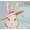 17. Bunny Hat, variant on iPad 9.7 5th 6th Gen Air 1st 2nd Gen [iPad 5 6 Air 1 2] A1893 A1822 A1566 A1474 MRJN2LL/A MR7G2LL/A MP2F2LL/A MP2G2LL/A MD785LL/A MD788LL/A MGLW2LL/A Printed PC Clear Flip Back Cover - Blossom