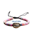 thumbnail image 4 of 1 Set Braided Bracelets Handcrafted Comfortable Bracelet Exotic Teen Girls Fashion Accessory for Daily Dress Colorful Gold, 4 of 8