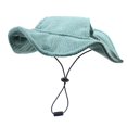 thumbnail image 1 of Yinanstore Extérieur Chapeau pour Animaux de Compagnie Cordon Réglable Cordon Respirant Été Chien Chapeau pour Courir Été Voyage Randonnée en Plein Air XS Grreen, 1 of 8
