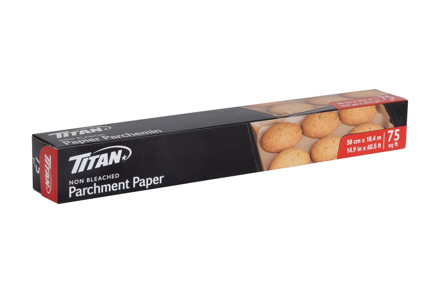 Titan Papier Parchemin Non Blanchi, 75 Pieds