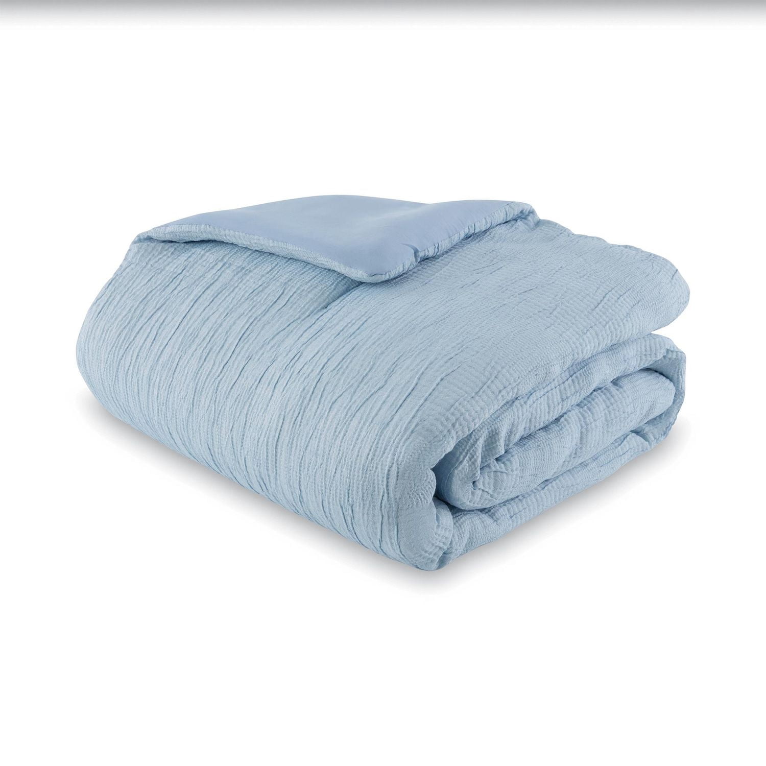 Mainstays 5-Piece Blue Stripe Comforter Set, King