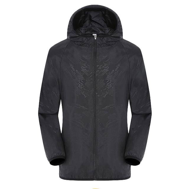 Men's Lightweight Windbreaker Jacket Windproof Outdoor Sport Coat
