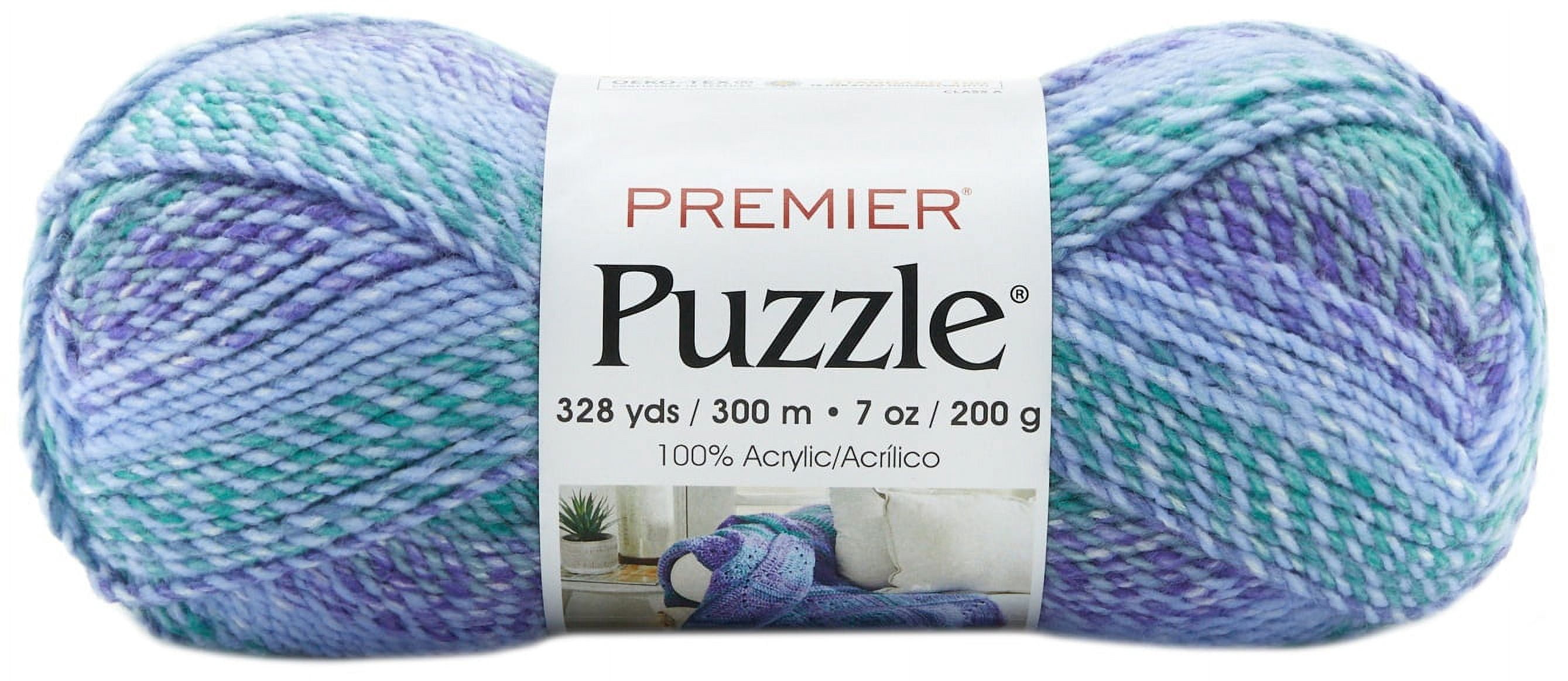 PREMIER YARNS Fil Puzzle - Tangram (1050-11), 200 g (7 oz)