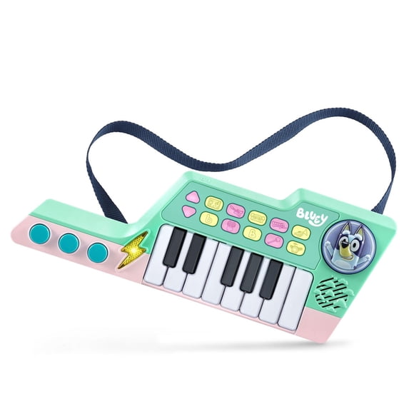 VTech Bluey Bluey's Keytar -Combo piano et guitare- Version anglaise