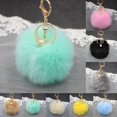 thumbnail image 2 of Bangcool Porte-Clés Mode Créative Pompon Pendentif de Sac à Main Charme de Cellulaire Charme, 2 of 6