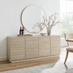 Render Sideboard Cabinet TV Stand in Travertine