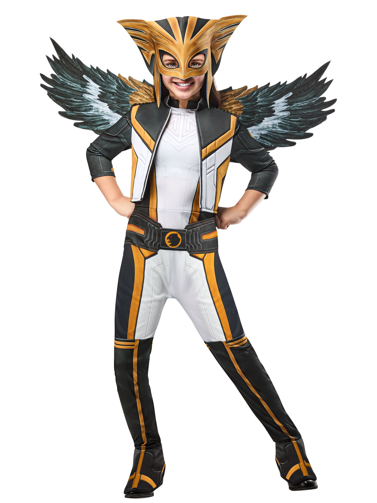 Costume Deluxe Hawk Girl du Film Superman pour Enfants par Rubies, Filles
