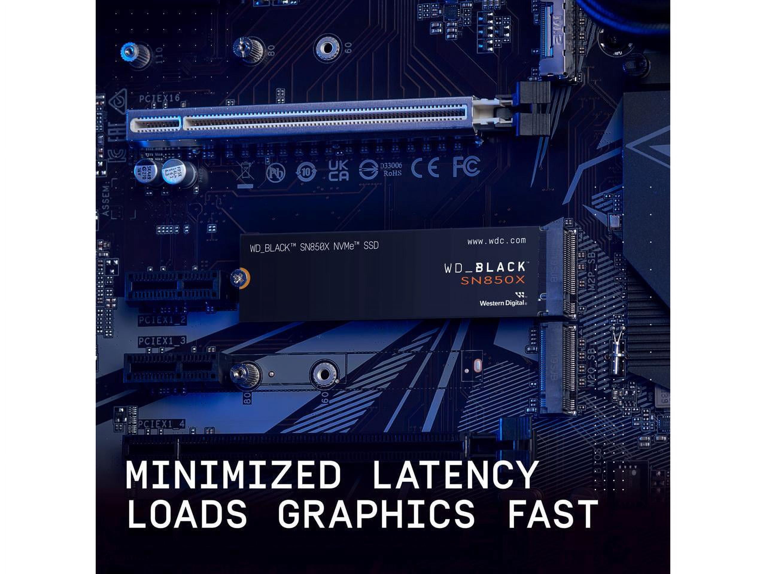 WD_BLACK 8TB SN850X NVMe SSD, Internal Gaming Solid State Drive