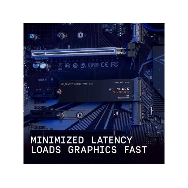 WD_BLACK 8TB SN850X NVMe SSD, Internal Gaming Solid State Drive