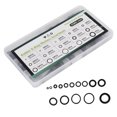 thumbnail image 4 of O Sealing Rings, Multiple Sizes Flexible Nitrile O Ring 270Pcs  For Eliminating Leakage, 4 of 8