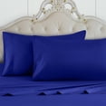 thumbnail image 1 of 300 Thread Count 100% Egyptian Cotton 4-Piece Bed Sheet Set (1 Flat, 1 Fitted Sheet, 2 Pillow Covers) 24 Inches Deep Pocket Solid Pattern, 1 of 6
