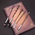 thumbnail image 1 of 5pcs Magic wand makeup brush Set Silver  Beauty Tools, 1 of 8