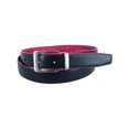 thumbnail image 2 of CTM® Leather Matte Reversible Croc Print Clamp on Buckle Belt, 2 of 5