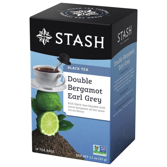 Thé noir Earl Grey à double bergamote