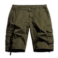 thumbnail image 1 of Shorts Cargo pour Hommes Coupe Classique Décontractée Été Randonnée Extérieure Shorts de Détente Athlétiques avec Multi-Poches, 1 of 3