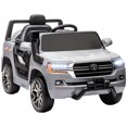 thumbnail image 1 of Qaba Voiture Électrique 12V pour Enfants, Voiture Électrique sous Licence Toyota pour Enfants, Jouet pour Tout-Petits Cadeau, Gris, 1 of 10