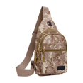 thumbnail image 2 of FHBVT Sac Bandoulière Camouflage Style Militaire Sac de Poitrine Sac Bandoulière Sac d'Épaule Port Multi-Positions 4 Compartiments Rangement Spacieux Organisé Sangle Ajustable pour Hommes Femmes Randonnée Voyage Cyclisme Course Quotidienne, 2 of 6