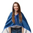 thumbnail image 4 of Blanket Doublelayer Tartan Lady Winter Scarf Wrap Multifunction Plaid Warm Shawl Home Textiles Multipurpose Blanket Soft Breathable Machine Washable All-Season Throw Blanket for Hot Sleepers, 4 of 4