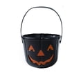 thumbnail image 2 of Chmadoxn Halloween Pumpkin Bucket 1Pc Small Plastic Pumpkin Bucket For Kids Pumpkin Bucket Pumpkin Pail Halloween Candy Bucket Halloween Pumpkin Basket Pumpkin Basket, 2 of 2