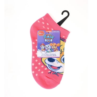 Girls Paw Patrol socks 3 pack