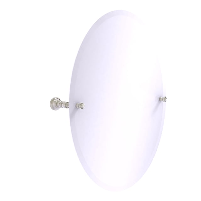 Carolina Collection Frameless Oval Tilt Mirror with Beveled Edge