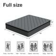 thumbnail image 4 of Mocangtu 12" Full Hybrid Mattress in a Box, Gel Memory Foam with Individually Wrapped Pocket Coils, Medium Firm, Pressure Relief, Cooling Sleep Support, 4 of 10
