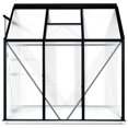 thumbnail image 3 of vidaXL Greenhouse with Base Frame Anthracite Aluminium 3.61 m², 3 of 4