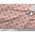 thumbnail image 2 of Soimoi Rayon Fabric Floral Block Fabric Prints by Yard 42 Inch Wide, 2 of 3
