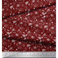 thumbnail image 3 of Soimoi Poly Georgette Fabric Geometric Sign,Flag & Football Sports Print Fabric by Yard 52 Inch Wide, 3 of 3