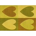 thumbnail image 1 of Ahgly Company Tapis d'Intérieur Lavables en Machine à l'État de Bisque Brun Foncé, 2' x 4', 1 of 7