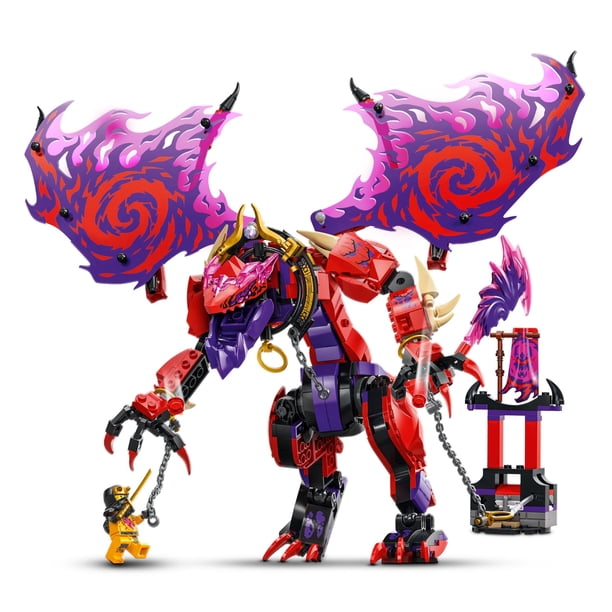 LEGO NINJAGO Thunderfang Dragon of Chaos Building Toy for Kids