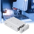 thumbnail image 4 of 30-800 Mm/s Durable Double-Rod Air Cylinder, Pneumatic Slide Bearing Cushioned, Convenient Material Handling For Automotive, 4 of 8