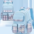 thumbnail image 4 of Ediodpoh Girls School Backpack For Grades 1-6 Lightweight Spine Support Large Capacity Bookbag For Ages 7-16 Blue, 4 of 6