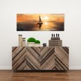 thumbnail image 2 of Night sails - 16"x48" canvas - Print on demand, 2 of 5